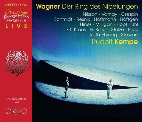 Richard Wagner: Der Ring Des Nibelungen - Wagner / Bayreuth Festival Orchestra / Nilsson - Muziek - ORFEO - 4011790928920 - 11 november 2016