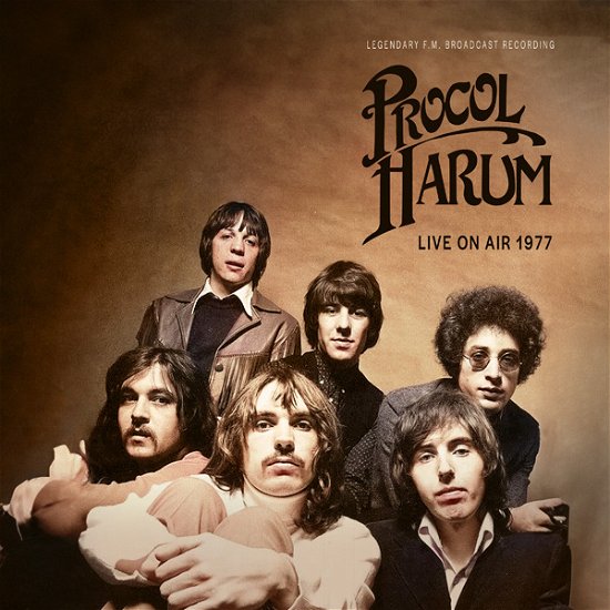 Cover for Procol Harum · Live On Air 1977 (Limited Clear Vinyl) (LP) (2024)