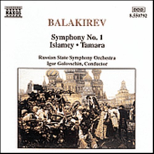 Cover for M. Balakirev · Symphony No.1/Islamey / Tam (CD) (1994)