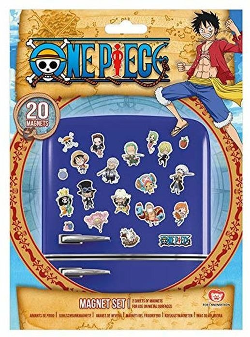 One Piece - Chibi - Magnet Set - One Piece - Merchandise -  - 5050293650920 - 15. mars 2020
