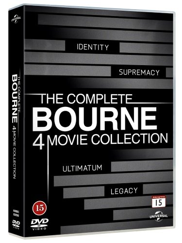 Bourne - The Complete 4 Movie Collection - Matt Damon - Elokuva - PCA - UNIVERSAL PICTURES - 5050582925920 - perjantai 28. joulukuuta 2012