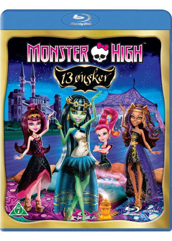 Monster High: 13 Wishes Bd - Monster High - Films - Universal - 5050582954920 - 24 octobre 2013