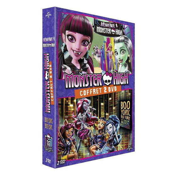 Coffret monster high 2 films : bienvenue à monster high ; boo york, boo york [FR Import] - Same - Film -  - 5053083090920 - 