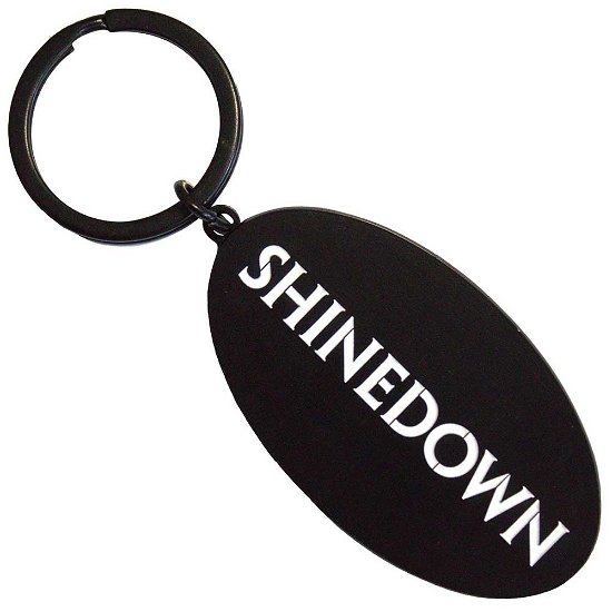 Shinedown  Keychain: Text Logo (Die-Cast Relief) - Shinedown - Merchandise -  - 5056737251920 - 