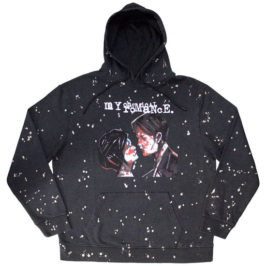 Cover for My Chemical Romance · My Chemical Romance Unisex Dip Dye Pullover Hoodie: Three Cheers (Black) (Wash Collection) (Hoodie) [size XXL] (2025)