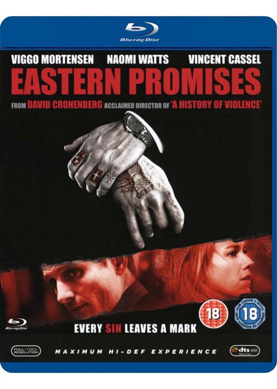 Cover for Eastern Promises (Blu-ray) (2008)