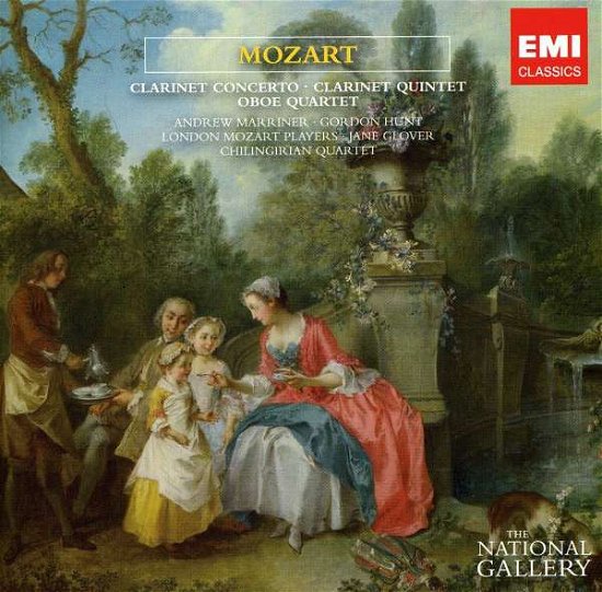 Cover for Marriner / Jane Glover / London Mozart Player · Mozart - Clarinet Concerto / Quintet / Oboe Quartet (CD) (2012)