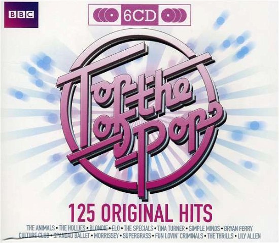 6cd- - Top of the Pops: 125 Original Hits - Musiikki - EMI GOLD - 5099990613920 - maanantai 13. syyskuuta 2010