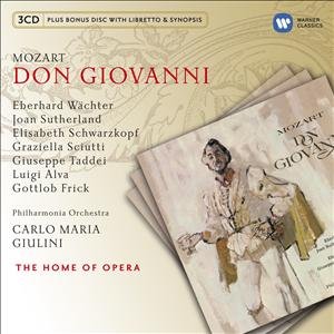Mozart / Don Giovanni - Po / Giulini - Music - WARNER CLASSICS - 5099996679920 - October 19, 2009