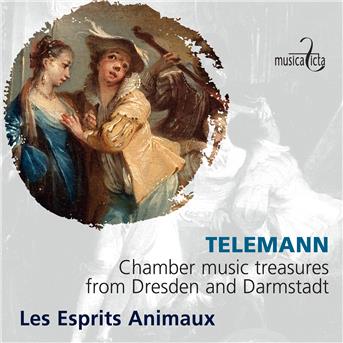 Telemann: Chamber Music Treasu - Les Esprits Animaux - Música - DAN - 5410939802920 - 9 de novembro de 2018