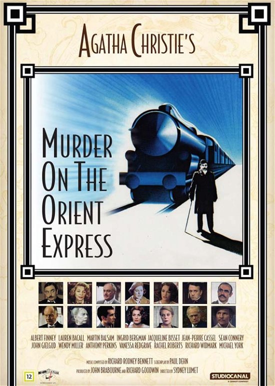 Murder on the Orient Express -  - Filmes -  - 5709165176920 - 28 de fevereiro de 2022