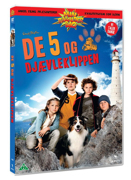 De 5 og Djævleklippen - Valeria Eisenbart / Quirin Oettl / Justus Schlingensiepen / Neele-Marie Nickel / Marie Dietz - Filme - ANGEL - 5709165204920 - 10. August 2015