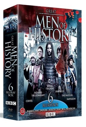 Cover for Men of History Collection (Blu-ray) (2013)