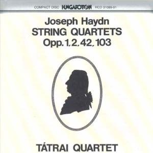 String Quartets Op.1,2,42,103 - J. Haydn - Musik - HUNGAROTON - 5991813108920 - 4. september 1997