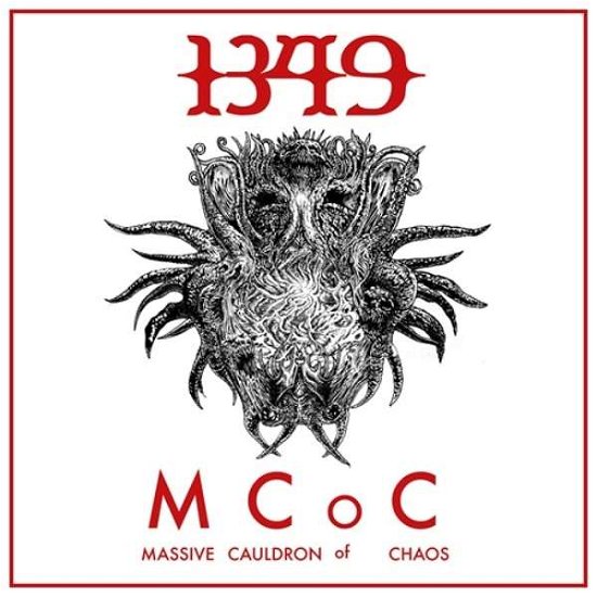 Cover for 1349 · Massive Cauldron of Chaos (Special Edition Black / White Vinyl) (LP) [Special edition] (2020)