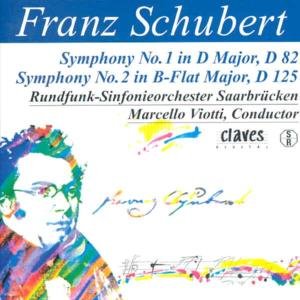 Cover for F. Schubert · Symphony No.1 &amp; 2 (CD) (1996)