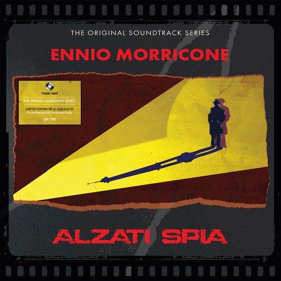 Cover for Ennio Morricone · Alzati Spia - O.s.t. - Transparent Yellow Vinyl (LP) (2025)