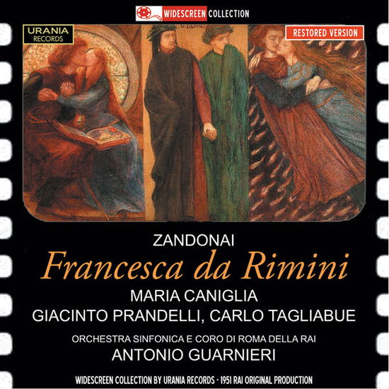 Cover for Zandonai / Caniglia,maria · Francesca Da Rimini (CD) (2015)