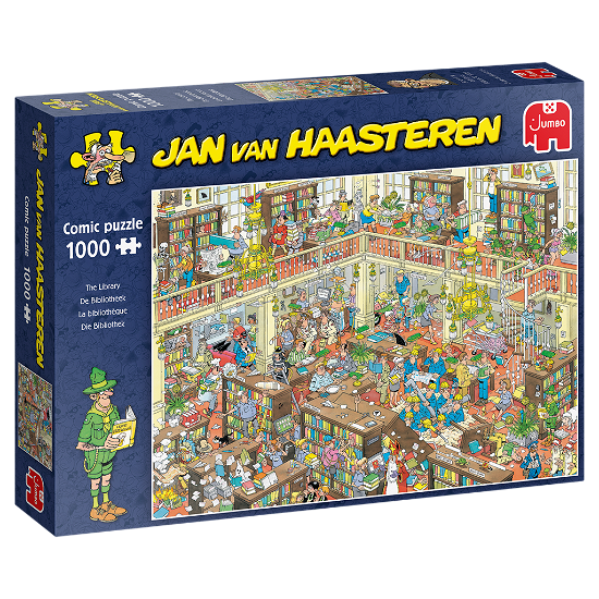 Cover for Jan Van Haasteren · De Bibliotheek (1000 Stukjes) (Toys) (2020)