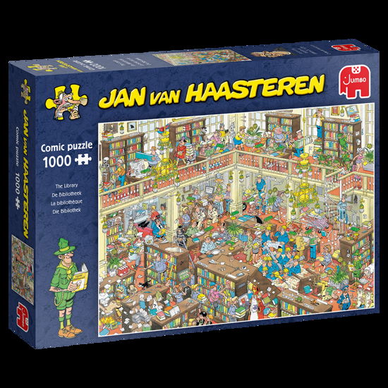 Cover for Puzzle · Puzzel JvH: De Bibliotheek 1000 stukjes (Legetøj) (2020)