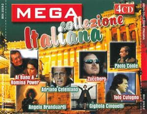 Cover for Mega collectione italiana (CD) (2008)