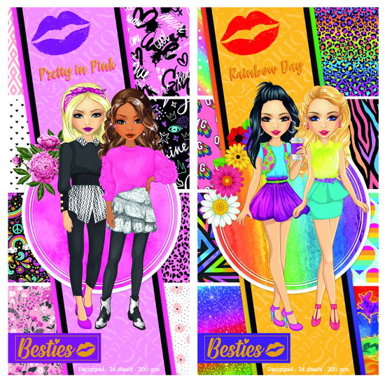 Cover for Besties · Besties Design pad 2-asst (Tillbehör) (2023)