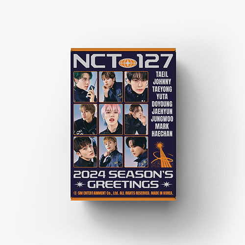 2024 Season's Greetings - NCT 127 - Produtos - SM ENTERTAINMENT - 8809967231920 - 28 de dezembro de 2023