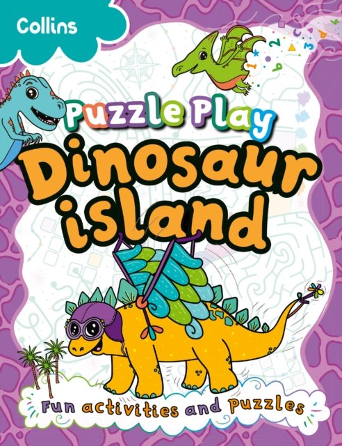 Puzzle Play Dinosaur Island - Puzzle Play - Kia Marie Hunt - Böcker - HarperCollins Publishers - 9780008665920 - 23 maj 2024
