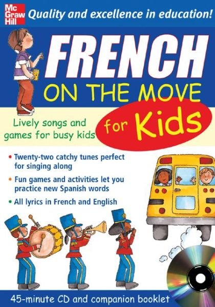 Cover for Catherine Bruzzone · French On The Move For Kids (1CD + Guide) (Cassette) (2005)