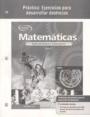 Mathematics: Applications and Concepts, Course 1, Spanish Practice Skills Workbook - Mcgraw-hill - Books - Glencoe/McGraw-Hill - 9780078600920 - September 17, 2003