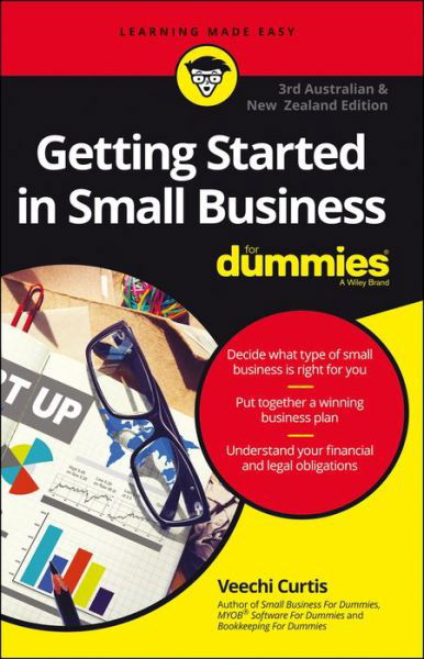 Getting Startedn In Small Business For Dummies - Australia and New Zealand - Veechi Curtis - Książki - John Wiley & Sons Australia Ltd - 9780730333920 - 19 czerwca 2017