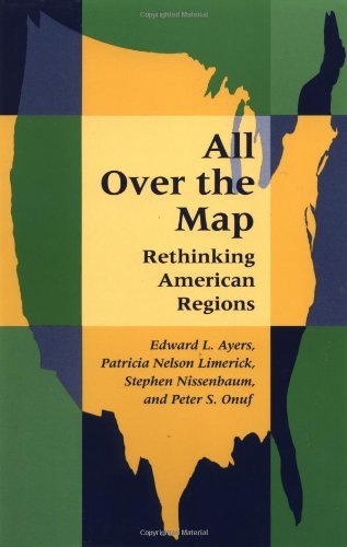 Cover for Peter S. Onuf · All over the Map: Rethinking American Regions (Paperback Book) (1996)