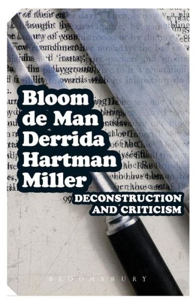 Cover for Harold Bloom · Deconstruction and Criticism - Continuum Impacts (Paperback Bog) [New edition] (2004)