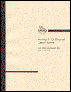 Cover for Kevin F. McCarthy · Meeting the Challenge of Charter Reform (Paperback Book) (1998)