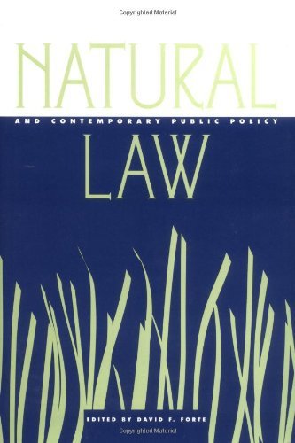 Natural Law and Contemporary Public Policy - David Novak - Books - Georgetown University Press - 9780878406920 - August 1, 1998