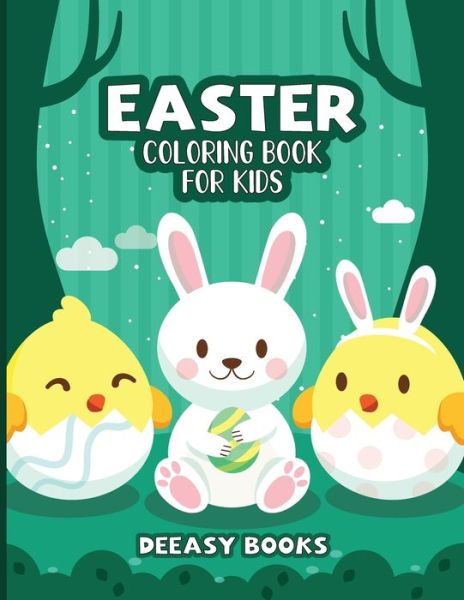 Cover for Deeasy Books · Easter Coloring Book For Kids (Paperback Book) (2021)