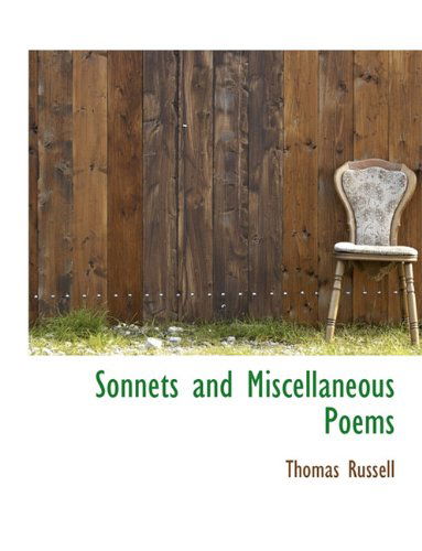 Cover for Thomas Russell · Sonnets and Miscellaneous Poems (Paperback Book) (2009)