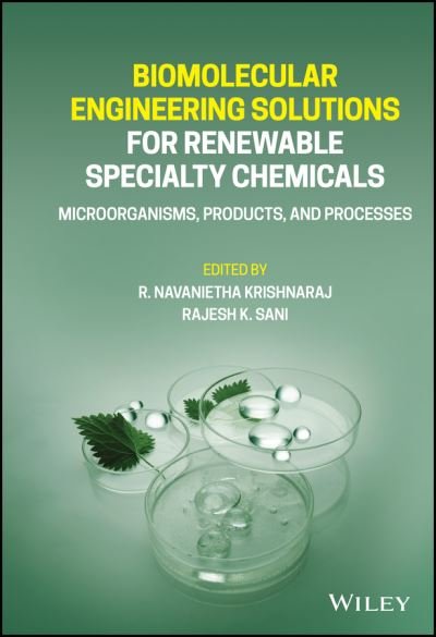 Cover for RN Krishnaraj · Biomolecular Engineering Solutions for Renewable Specialty Chemicals: Microorganisms, Products, and Processes (Innbunden bok) (2021)