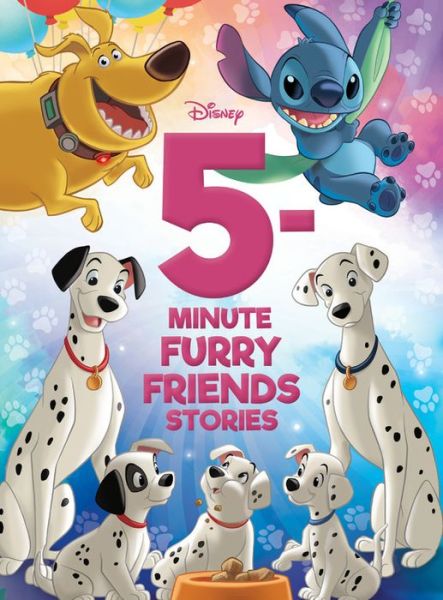 Cover for Disney Storybook Art Team · 5-minute Disney Furry Friends Stories (Hardcover Book) (2021)