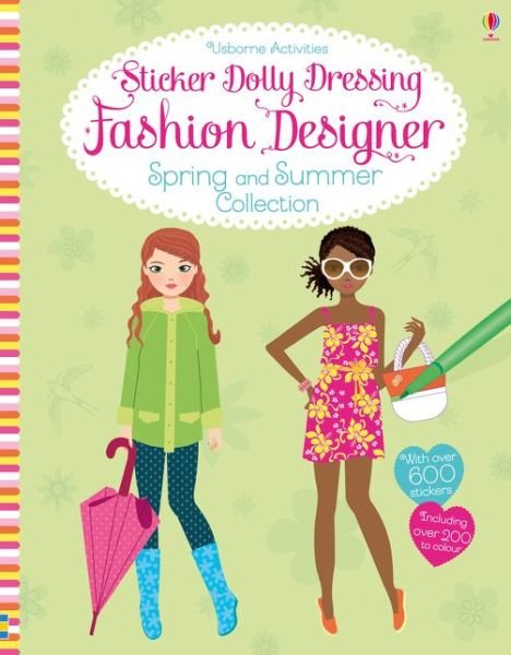Cover for Fiona Watt · Sticker Dolly Dressing Fashion Designer Spring and Summer Collection - Sticker Dolly Dressing Fashion Designer (Paperback Bog) (2018)