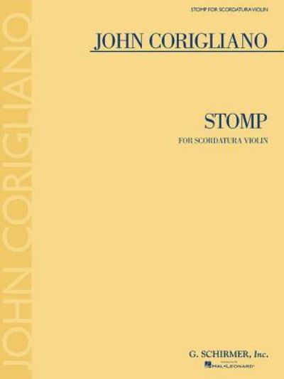 Cover for John Corigliano · Stomp (Book) (2017)