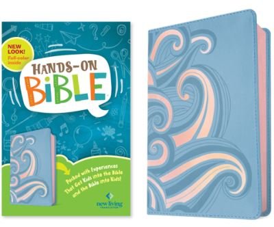 NLT Hands-On Bible, Third Edition (LeatherLike, Periwinkle Pink Waves) - Tyndale - Bøger - Tyndale House Publishers - 9781496476920 - 31. oktober 2023