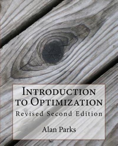 Cover for Alan Parks · Introduction to Optimization (Paperback Book) (2014)