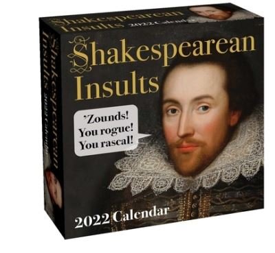 Cover for Andrews McMeel Publishing · Shakespearean Insults 2022 Day-to-Day Calendar (Calendar) (2021)