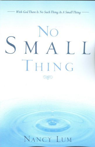 Cover for Nancy Lum · No Small Thing (Paperback Book) (2007)
