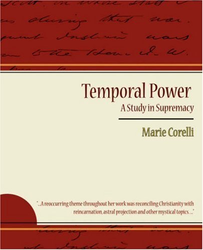 Cover for Marie Corelli · Temporal Power - a Study in Supremacy (Paperback Bog) (2007)