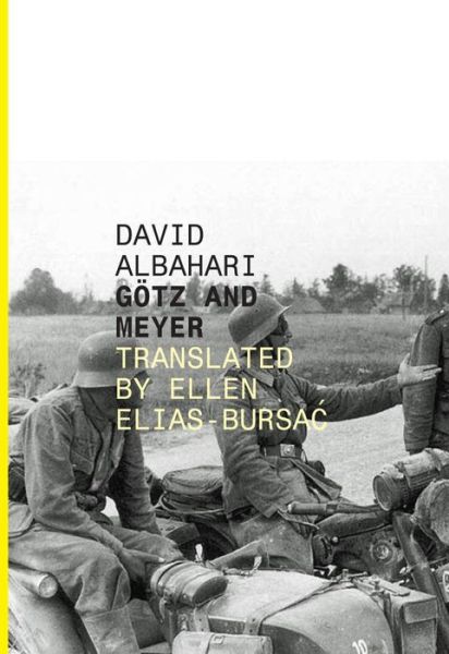 Gotz and Meyer - David Albahari - Books - Dalkey Archive Press - 9781628970920 - April 7, 2015