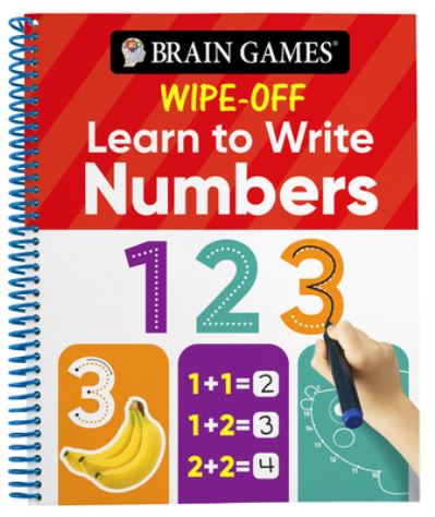 Cover for Publications International Ltd. · Brain Games Wipe-Off Learn to Write (Book) (2021)