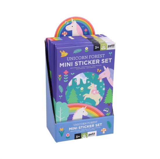 Mini Sticker Set: Unicorn Forest CDU of 20 - Petit Collage - Bücher - Chronicle Books - 9781797238920 - 12. August 2025