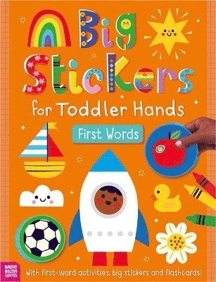 Cover for Alexandra Robinson · Big Stickers for Toddler Hands: First Words - Big Stickers for Toddler Hands (Paperback Book) (2025)